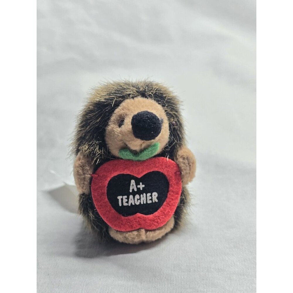 Russ Berrie Mini Hedgehog A+ Teachers Pet Plush 3"